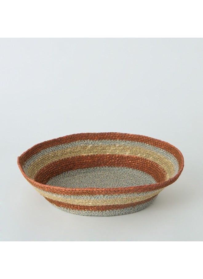 Home Box - Noir Sea Grass Storage Basket 35 x 10 x 35 cm - Image 1