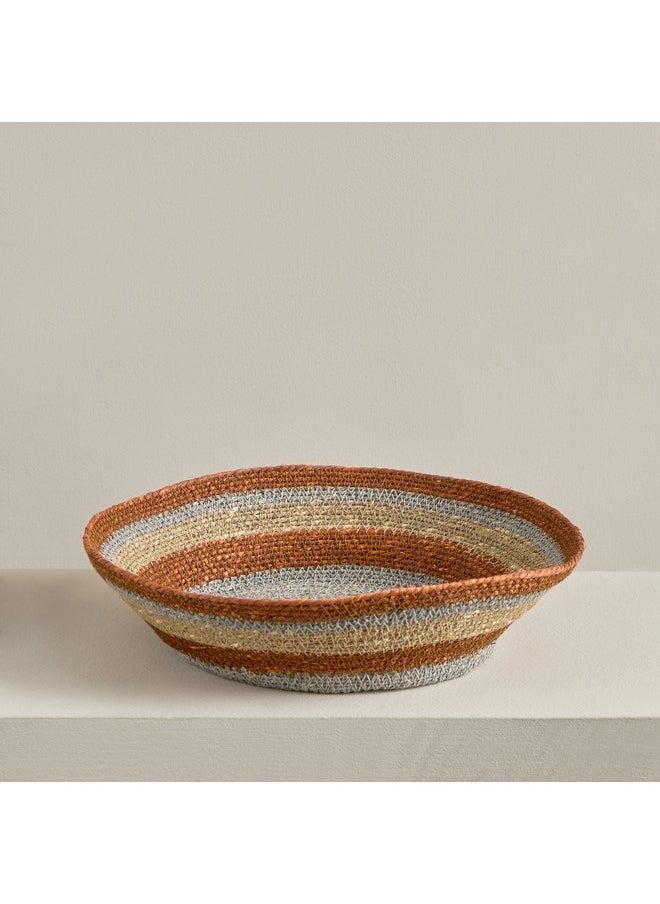 Home Box - Noir Sea Grass Storage Basket 35 x 10 x 35 cm - Image 1
