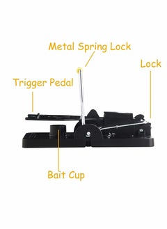 Y&D Mouse Trap, Reusable Mice Snap Traps, Power Catcher That Kill Rat Instantly Sensitive Rodent killer with Bait Cup for kitchen & Garden Easy To Clean Effective Safe And Painless, 6 Pack  - Image 3