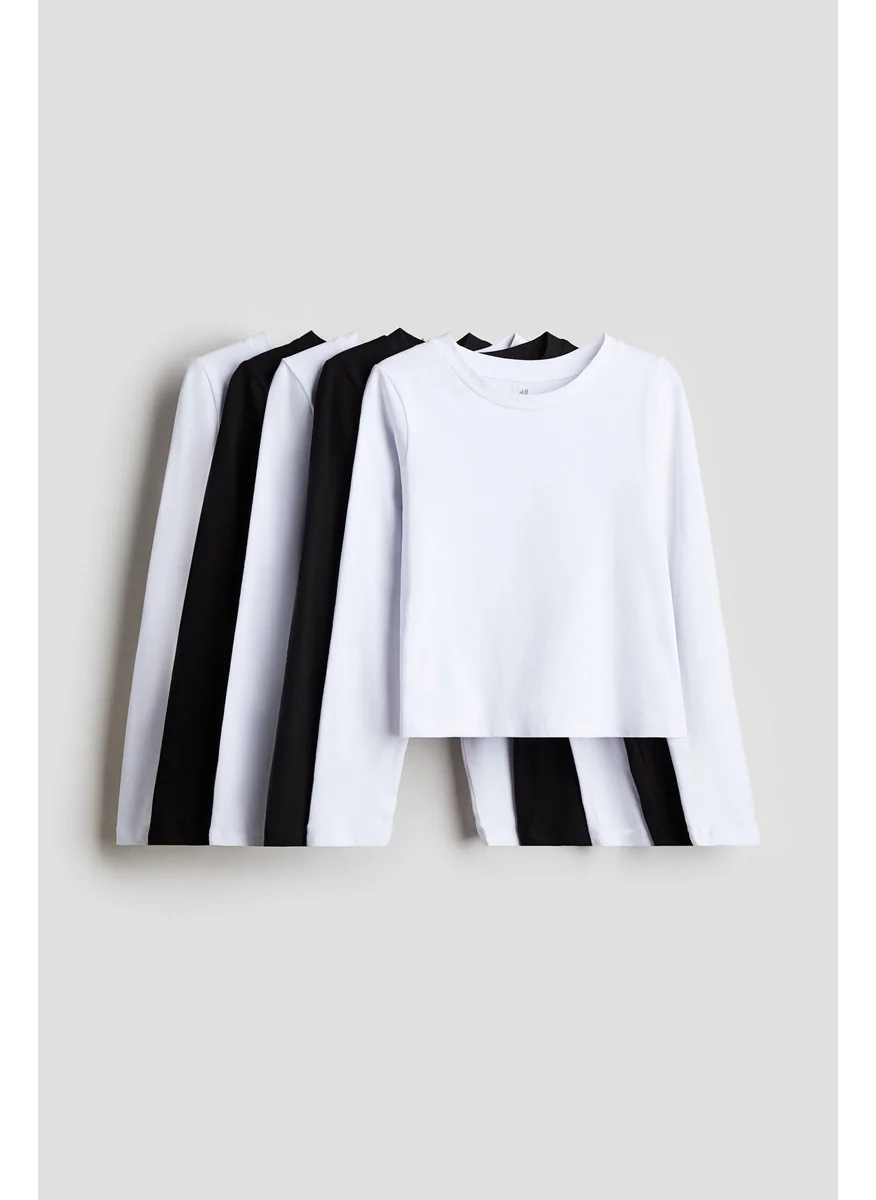 H&M 5-Pack Jersey Tops