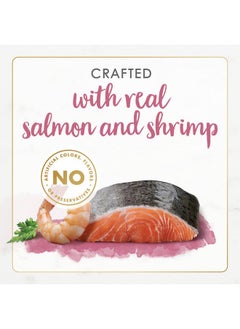 Fancy Feast Y Feast Wet Cat Food Gourmet Naturals Wild Alaskan Salmon And Shrimp Recipe In Wet Cat Food Gravy  (Pack Of 12) 3 Oz. Cans  - Image 3