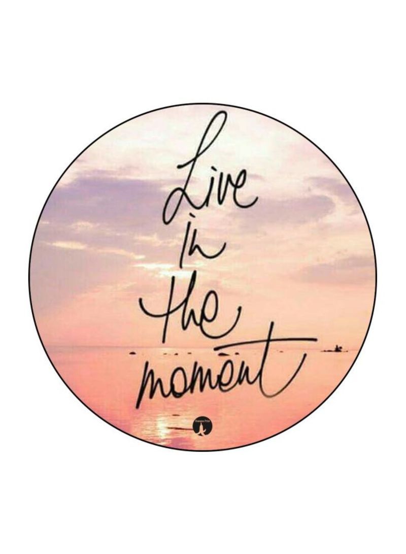 RKN English Phrases Theme Printed Badge Purple/Black/Orange - Image 2