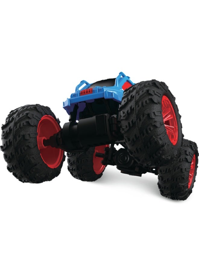MARVEL Captain America RC Monster Truck for Kids | All-Terrain Remote Control Car | 2.4GHz Off-Road Vehicle, Climbs Obstacles | High-Speed Speedster Toy for Boys & Girls | Age 3+ - Image 2