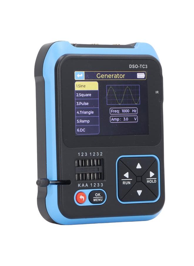 Thoraya 3 in 1 Handheld Digital Oscilloscope ABS Portable DSO TC3 LCR Meter Transistor Tester for Maintenance  - Image 5