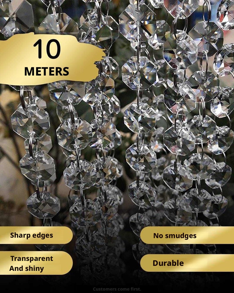 Transparent Acrylic Bugle Beads - HDJ-CJ1004 - Image 1