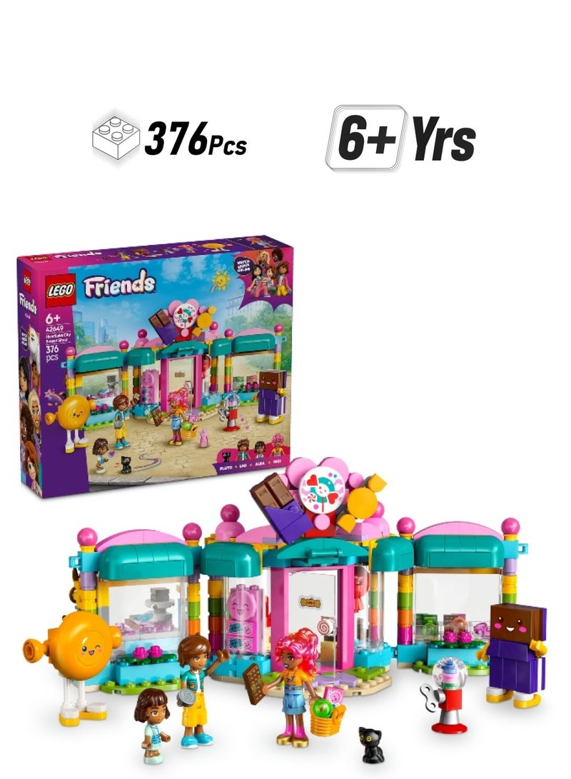 LEGO Friends Heartlake City Candy Store 42649 Building Set (376 Pieces) - Image 1