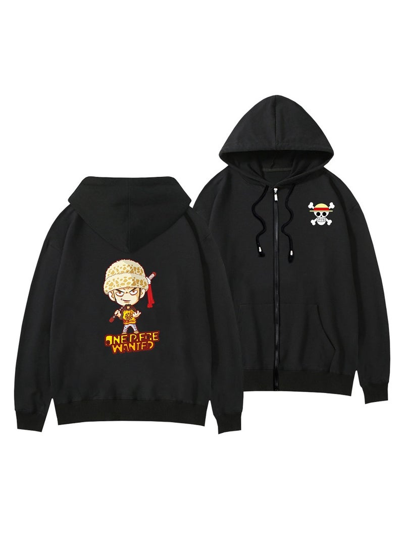 KUYING New One Piece Printed Zipper Sweatshirt Casual Sportswear  - Image 1