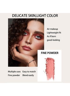 FANBEISHI Rose Powder Blush,Cruelty-Free Blush,Shape Contour & Highlight Face with Matte or Shimmery Color,Dermatologist Tested,Long-lasting Rose Blush  - Image 4