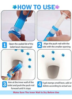 Goldfish Toilet Deodorant Gel Cleaning Dirt Petals  - Image 2