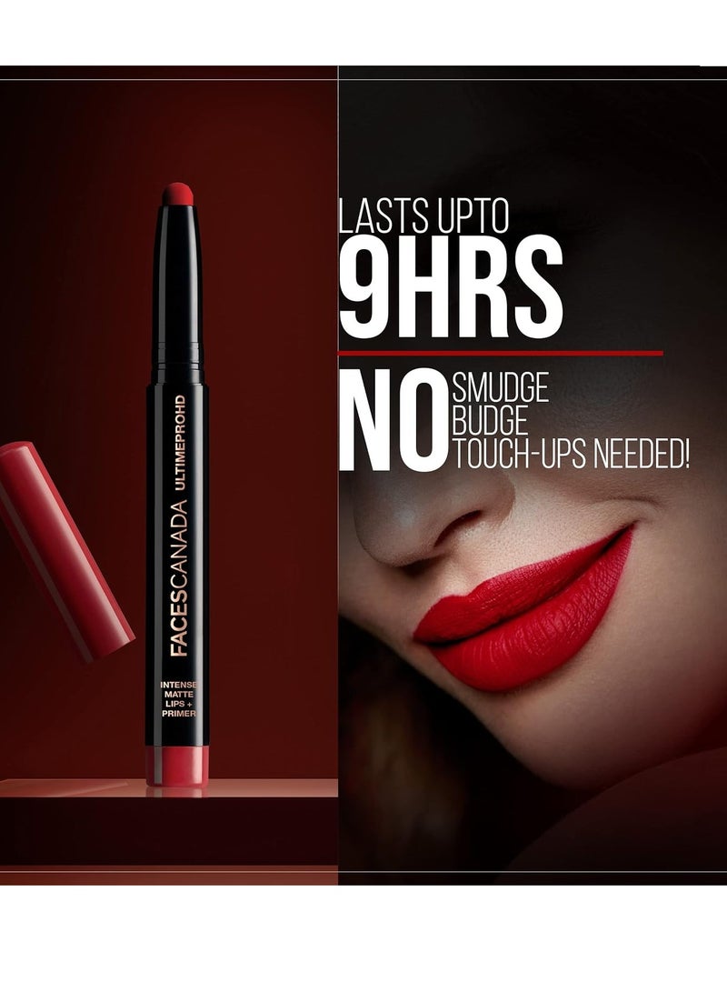 FACES CANADA Ultime Pro HD Intense Matte Lipstick Obsessed 1.4g - Image 2