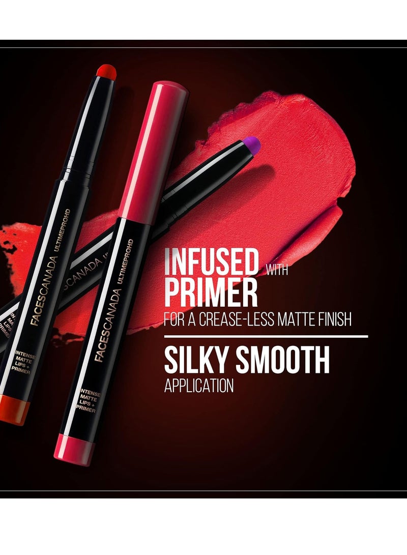 FACES CANADA Ultime Pro HD Intense Matte Lipstick Obsessed 1.4g - Image 4