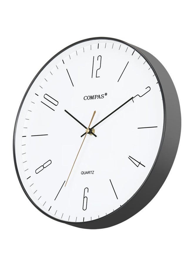 Compas Wall Clock Simple Living Room Quartz Clock Wall Clock Bedroom Clock C3219c Black - Image 3