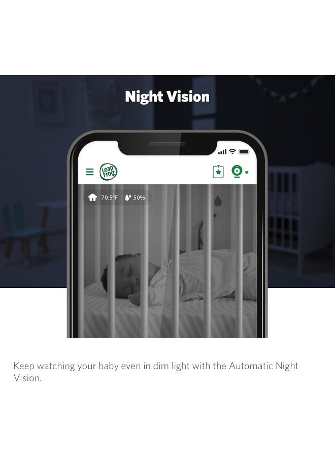 LeapFrog Scout LF2911 1080p WiFi Remote Access Baby Monitor - Image 5