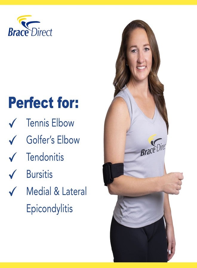 Brace Direct Tennis & Golf Elbow Cold Gel Therapy Compression Brace - Reusable Ice Pack Wrap with Strap- Pain Relief for Tendonitis, Injuries, Medial Epicondylitis, Joint Pain - Image 4