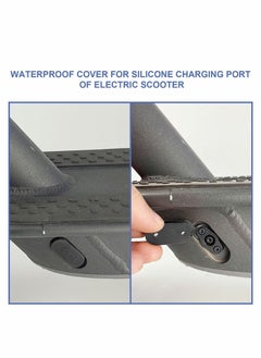 SYOSI Silicone Charge Port Cover Protector for Xiaomi 1s M365Pro Electric Scooter, Waterproof Anti Dust Plug, Charging Interface Port Protector  - Image 3