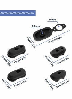 SYOSI Silicone Charge Port Cover Protector for Xiaomi 1s M365Pro Electric Scooter, Waterproof Anti Dust Plug, Charging Interface Port Protector  - Image 5