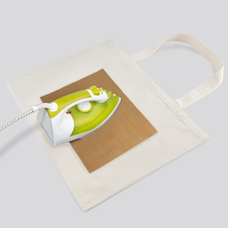 NPBAG 15 Pack 20'' X 16'' Large Natural Cotton Tote Bags, Lightweight Blank Bulk Cloth Bags with 1pc of PTFE Teflon Sheet - Image 4