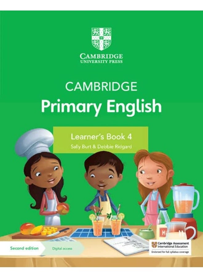 Cambridge Primary English Learner's Book 4 with Di
