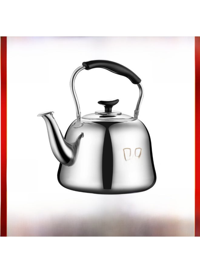 Large Capacity Stainless Steel Kettle Household Commercial Whistle Soup Gift  Gas Stove Teapot-Color:3L-Capacity:Classical Pot - Image 3