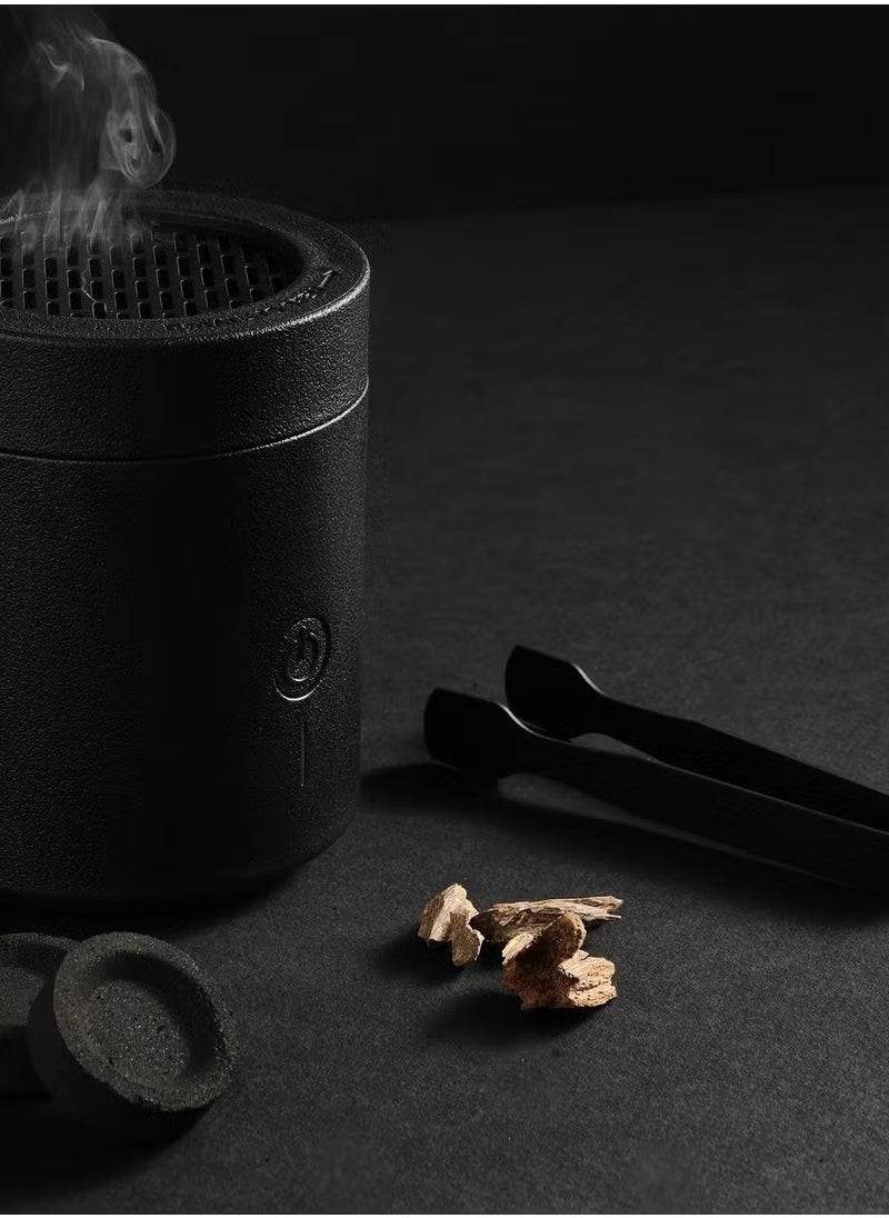 ELTRAZONE Electronic Medkhan BK-108 Electric Incense Burner – Rechargeable USB Arab Bakhoor Burner for Home, Car, and Office – Flameless Aroma Diffuser with Fast Heating Coil – Stylish & Safe Muslim Incense Holder for Traditional Oud Fragrance - Image 5