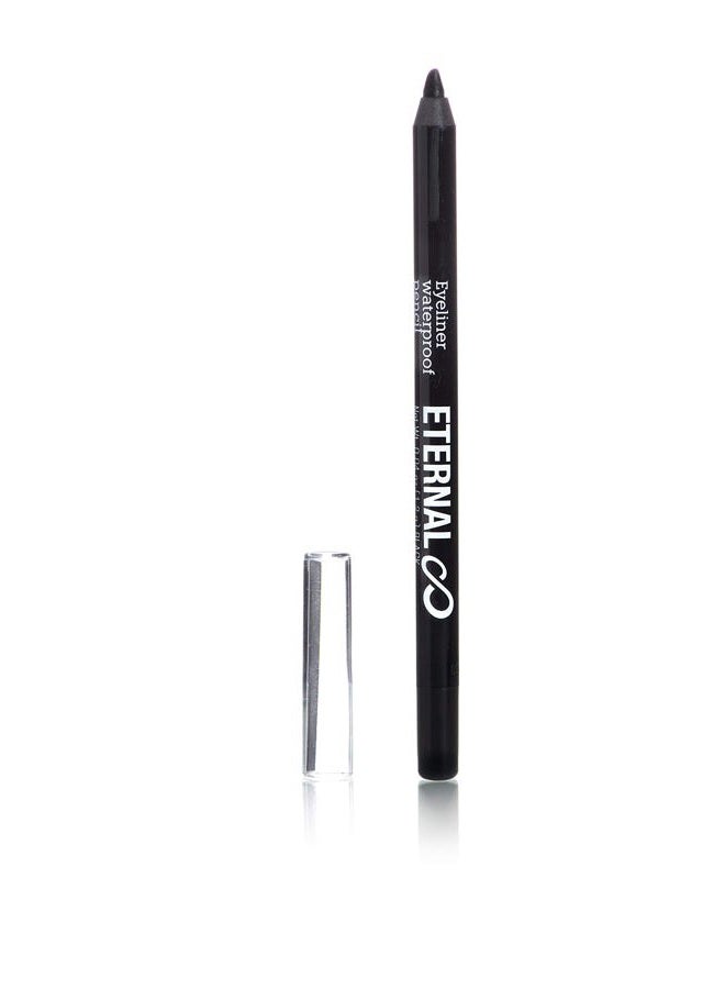 Eternal Cosmetics Waterproof Eyeliner 4 Collection: Professional Eyeliner Marker, Pencil with Vitamin E, Liquid Eyeliner, No Sharpener Twist Up Pencil – Long Lasting for a Natural Effect (Black) - Image 5