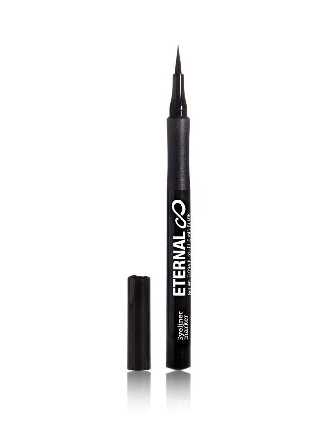 Eternal Cosmetics Waterproof Eyeliner 4 Collection: Professional Eyeliner Marker, Pencil with Vitamin E, Liquid Eyeliner, No Sharpener Twist Up Pencil – Long Lasting for a Natural Effect (Black) - Image 3