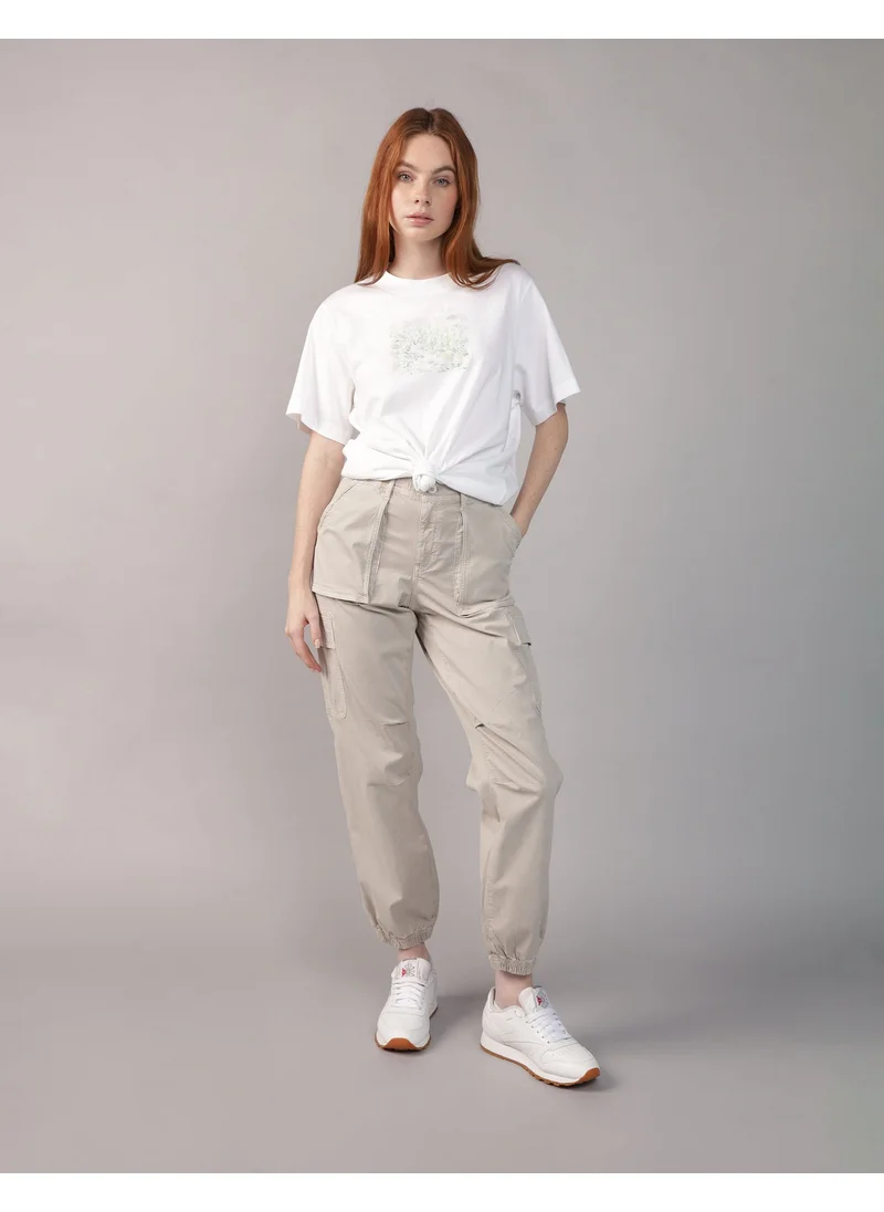 امريكان ايجل AE Oversized Floral Graphic T-Shirt