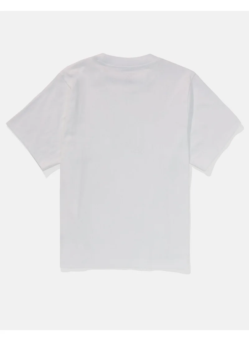 امريكان ايجل AE Oversized Floral Graphic T-Shirt