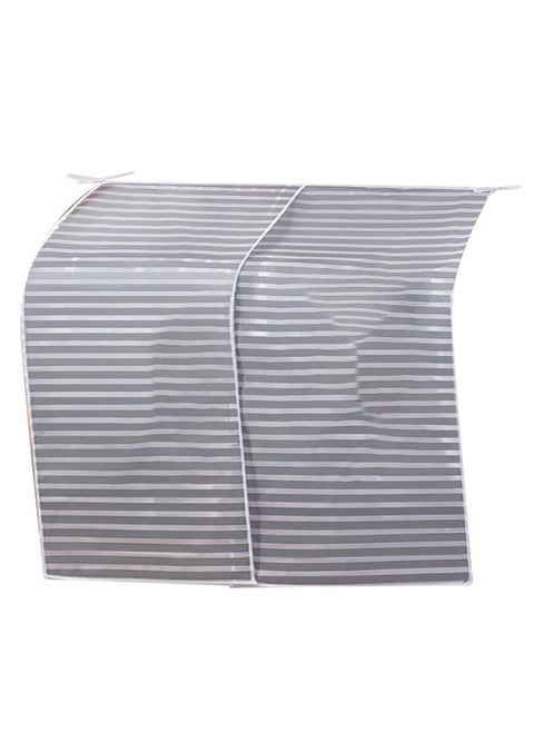 Thickened 3D Dust Cover Household PEVA Transparent Waterproof Clothes Dust Cover Dustproof Clothing Cover Striped Deer