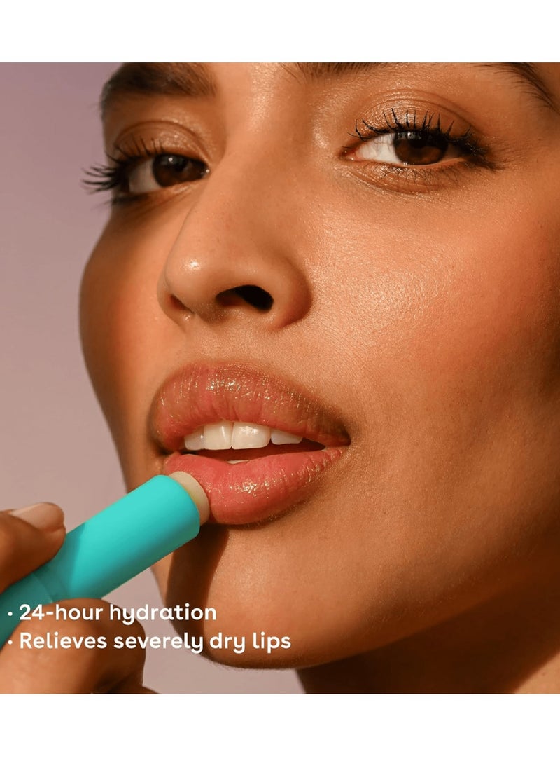 إي أو اس EOS مرطب شفاه ذا هيرو ليب ريبير، مرطب لمدة 24 ساعة للشفاه شديدة الجفاف بخلاصة الفراولة الطبيعية، لا يسبب الحساسية، 0.14 اونصة، عبوة من قطعتين  - Image 3