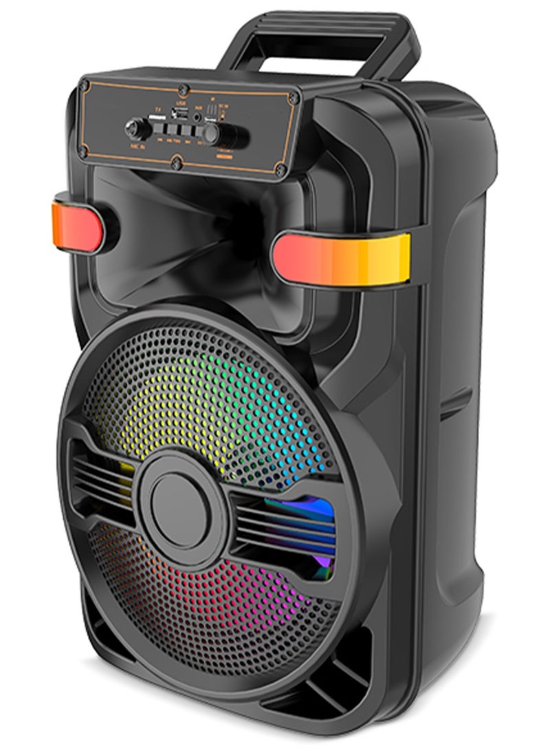 singe Wireless Bluetooth Speaker, Stereo Sound, TF Memory, USB Input, Mic Input rechargeable - Image 1