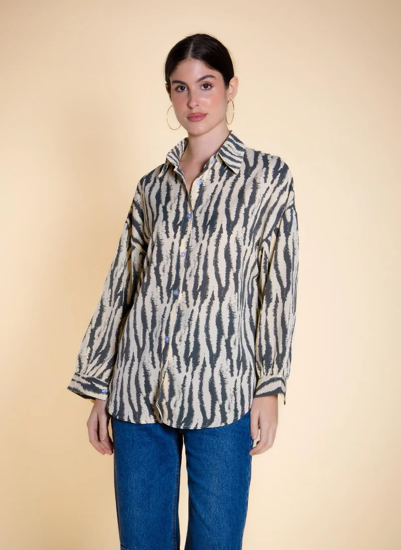 شايبس PRINTED COMFORT SHIRT