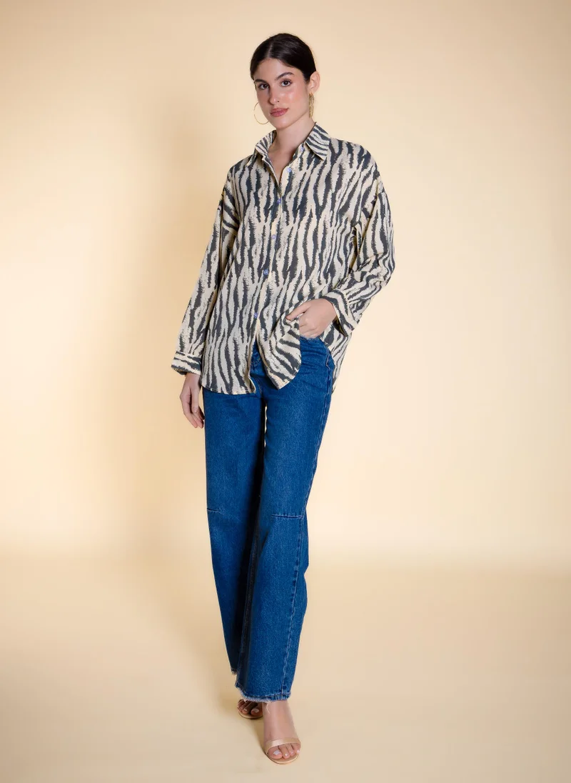 شايبس PRINTED COMFORT SHIRT