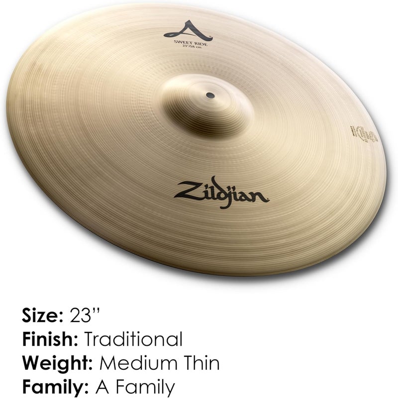 Zildjian صنج زيلدجيان A زيلدجيان سيريز 23" سويت رايد - Image 2