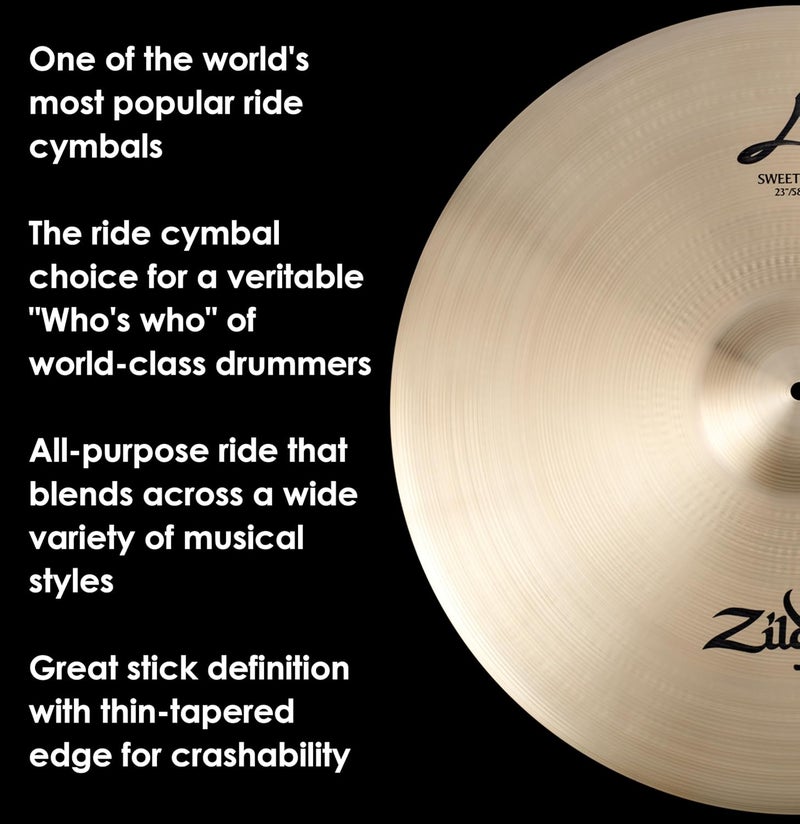 Zildjian صنج زيلدجيان A زيلدجيان سيريز 23" سويت رايد - Image 4