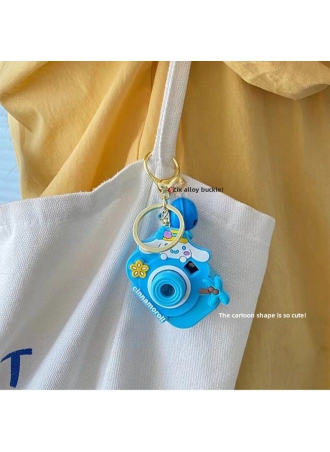 Generic - Sanrio Projection Camera Keychain Toy Night Market Luminous Small Commodity Stall Explosions Decompression Toy-Color:melody - Image 1