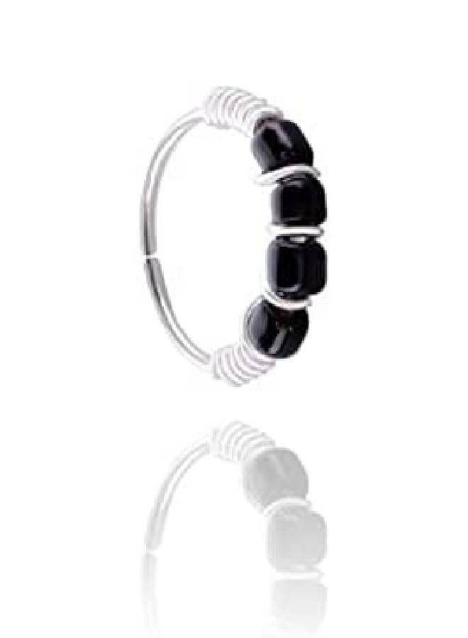 Women's Nose Ring Hoop (925 Sterling Silver) 