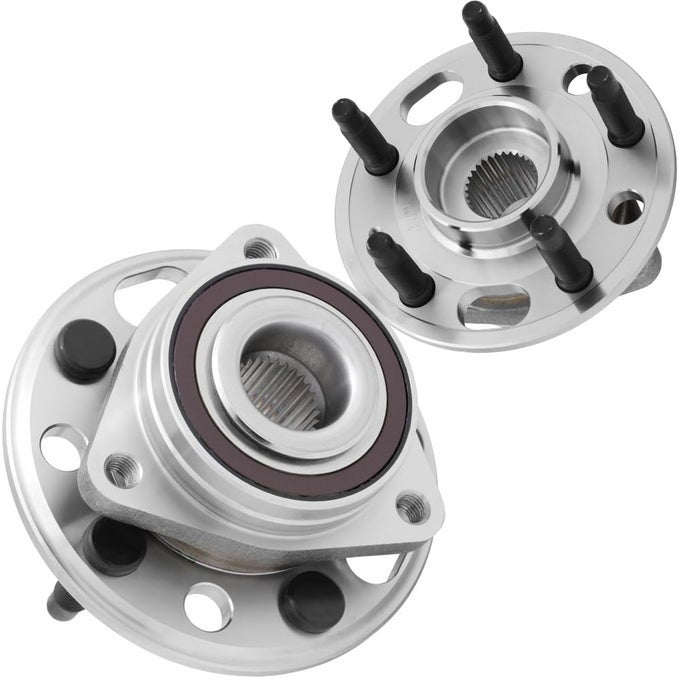 2Pack 513288 Wheel Hub Bearing Assembly Compatible With Buick Regal Lacrosse Cadillac Cts Xts Chevrolet Equinox Impala Malibu Gmc Terrain Saab 95