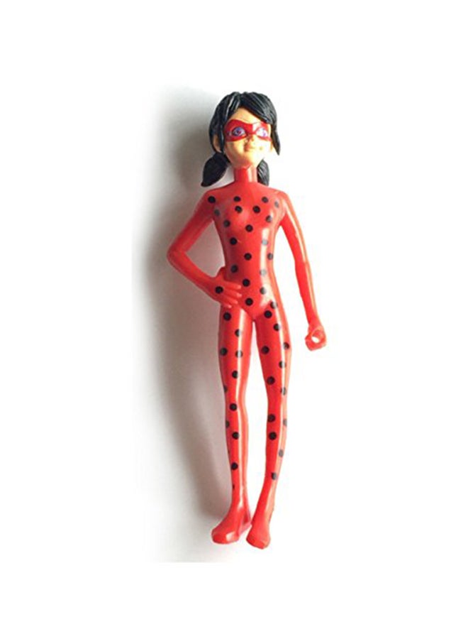 مجموعة مجسمات شخصيات فيلم  Miraculous Tales Of Ladybug And Cat Noir من 6 قطع 14سم - Image 4