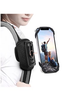 Outdoor backpack strap clip for phone, Detachable Convenient mobile Smartphone Holder for Shoulder Strap for Hiking, Alpinism, Climbing, Traveling - pzsku/Z430C601B4609AE7FB5F7Z/45/_/1678671216/ef146284-4406-40c3-99b0-5004e0c758a3