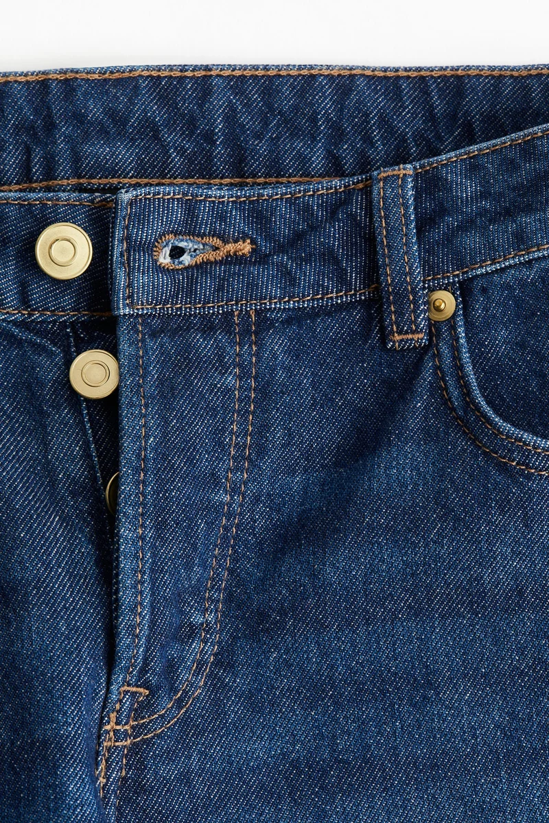 H&M Barrel High Cropped Jeans