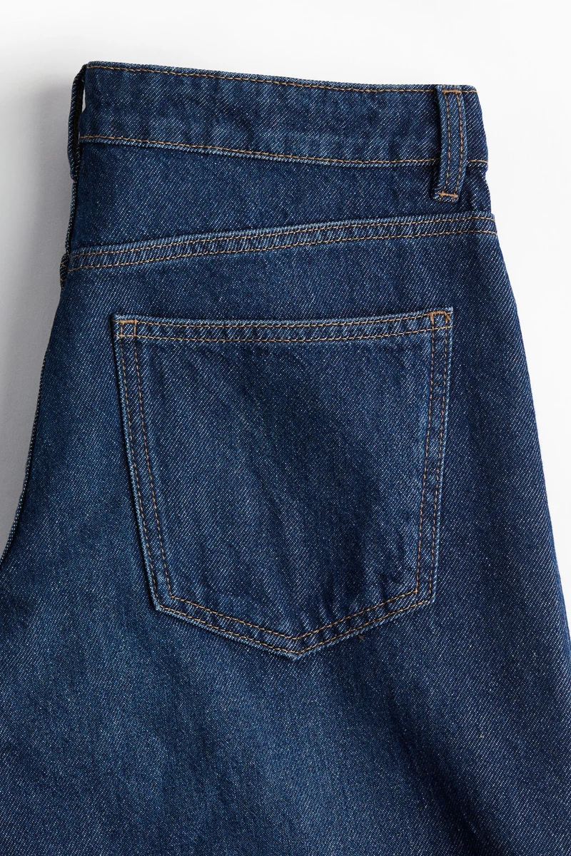 H&M Barrel High Cropped Jeans