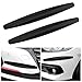 Hbxdeco 2PCS AntiCollision Car Bumper Guard Strip AntiScratch Car Bumper Protector Trim Carbon Fiber Front and Rear Bumper Guard Sticker Universal Exterior Car Accessories Black - Image 2