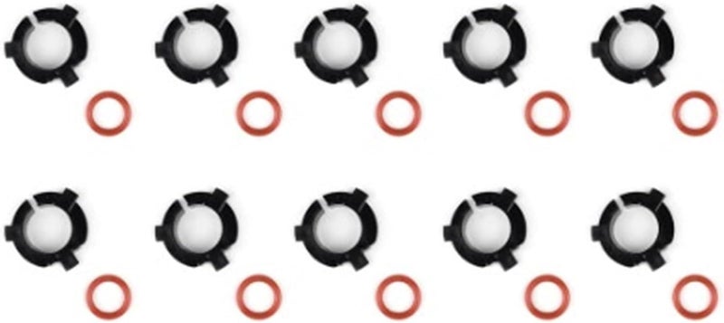 Wivplex 10Pcs H7 LED Headlight Bulb Adapter Set - Image 1