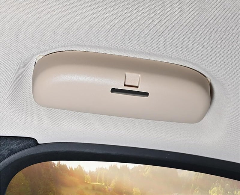 QASULER Car Sunglasses Holder Case for VW Touareg - Image 2