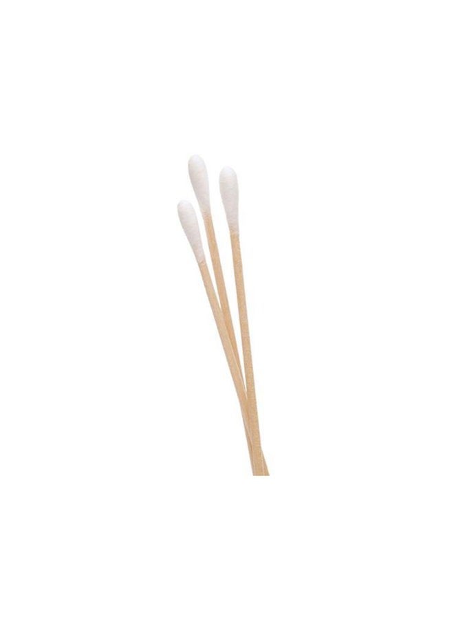 Intrinsics Cotton-Tipped Applicators - 6", 100% Naturelle Cotton, Wood Handle, 1000 Count - Image 1
