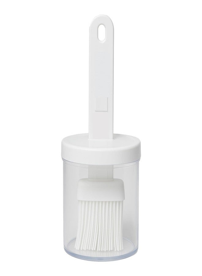 DekoTech Silicone Oil Dispenser Bottle with Basting Brush - 2-in-1 Oil & Sauce Applicator for Cooking, Baking, Grilling, BBQ, Pastries, and Kitchen Use - Image 1