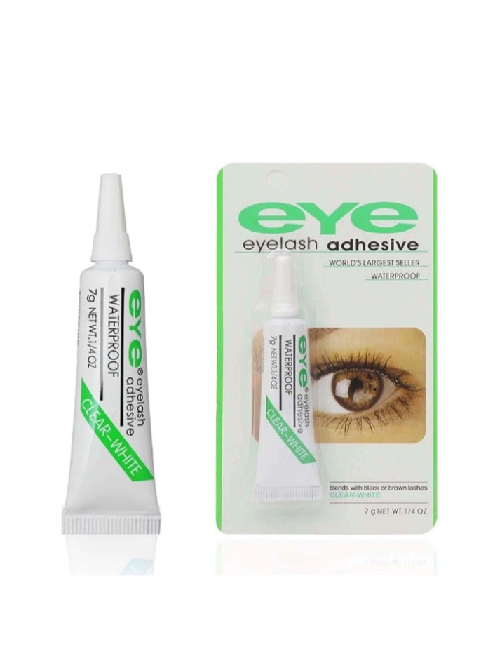Eyelash Waterproof Adhesive Clear/White - Image 2
