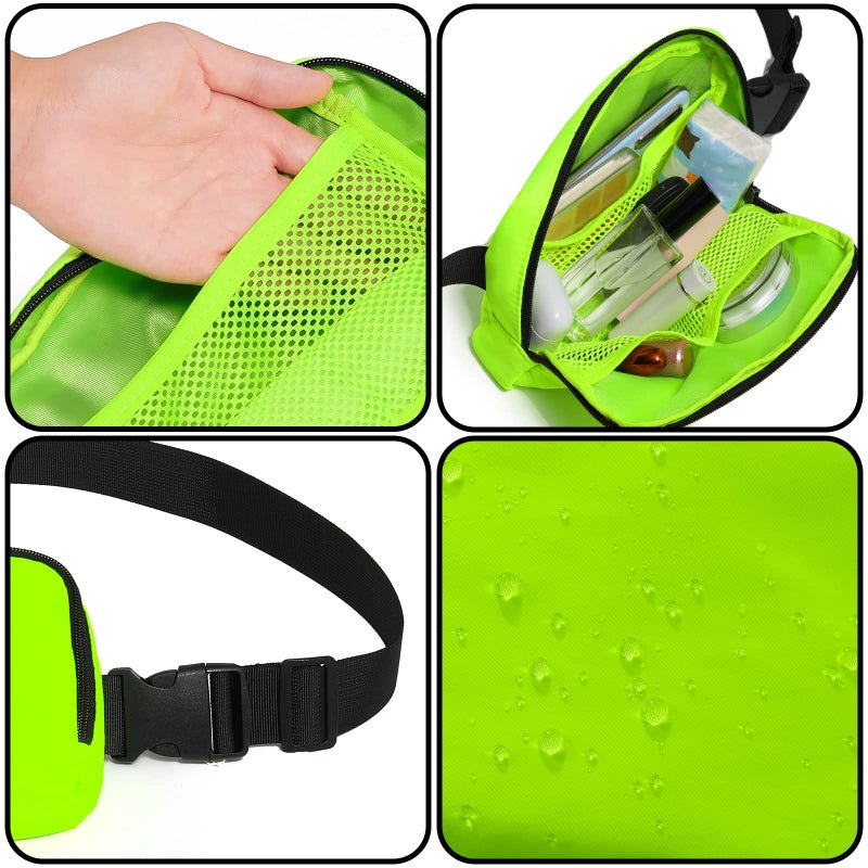 Amazerbst Belt Bag, Fanny Pack, Everywhere Belt Bag,40 Inch Adjustable Strap, for Women and Men,Waterproof - Image 2