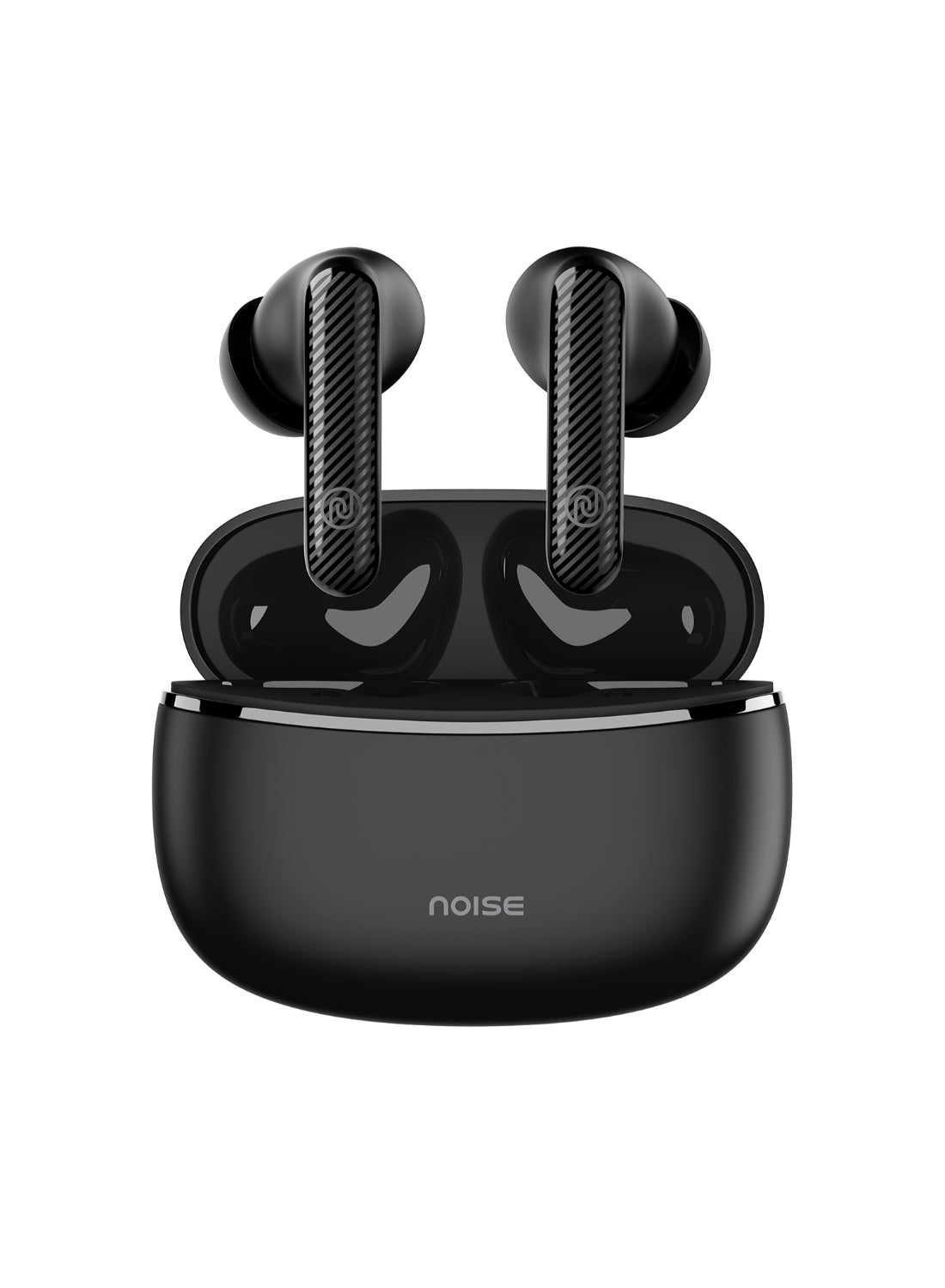Aura Buds in-Ear Truly Wireless Earbuds with 60H of Playtime, Quad Mic with ENC, Dual Device Pairing, Instacharge(10 min=150 min),12mm Polymer Composite Driver,BT v5.3 Aura Black